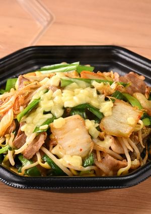 とろけるチーズの豚キム炒め-レシピのメイン写真