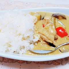子供も食べれるなんちゃってグリーンカレー-レシピのメイン写真