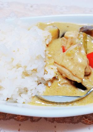 子供も食べれるなんちゃってグリーンカレー-レシピのメイン写真