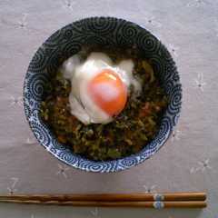 とろったま高菜っとう丼-レシピのメイン写真