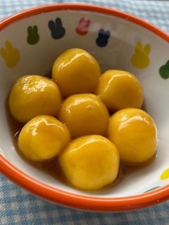 かぼちゃのみたらし団子-レシピのメイン写真