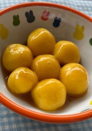 かぼちゃのみたらし団子-レシピのメイン写真