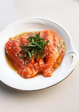 サーモン 簡単カルパッチョ-レシピのメイン写真