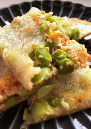 絶品おつまみ　枝豆めんたいチーズ餅-レシピのメイン写真
