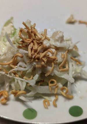キャベツと豆腐のパリパリサラダ-レシピのメイン写真
