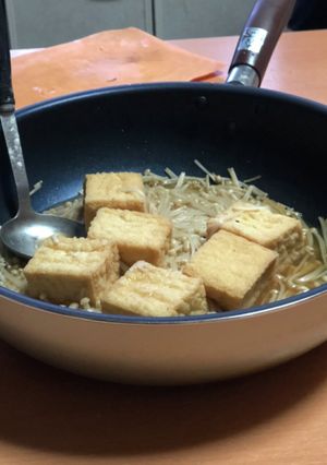 厚揚げとえのきの煮物-レシピのメイン写真
