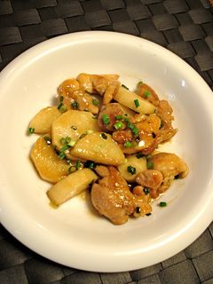 鶏肉と長芋の甘辛炒め-レシピのメイン写真
