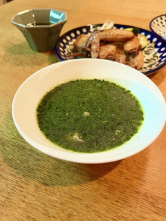 栄養たっぷり モロヘイヤのスープ-レシピのメイン写真
