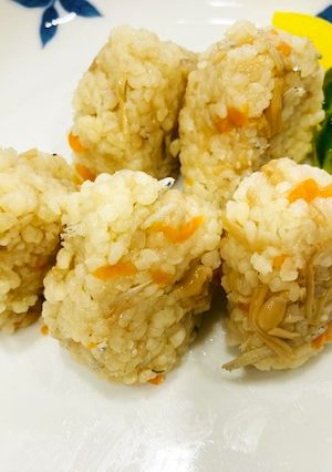 防災食お湯ポチャ「米なし簡単炊き込みご飯-レシピのメイン写真
