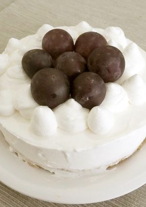 デコレーション♪レアチーズケーキ-レシピのメイン写真