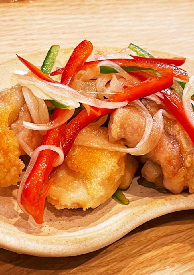 鶏竜田揚げの南蛮漬け-レシピのメイン写真