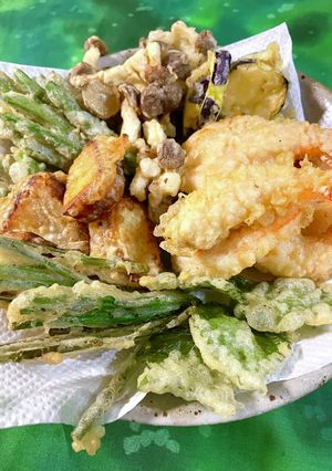天ぷらの盛り合わせ-レシピのメイン写真