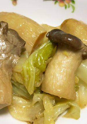 キャベツ＆エリンギのバター醤油炒め-レシピのメイン写真