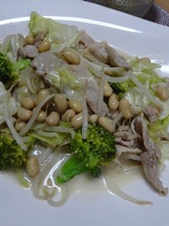 豚肉とキャベツちゃんぽん風炒め-レシピのメイン写真