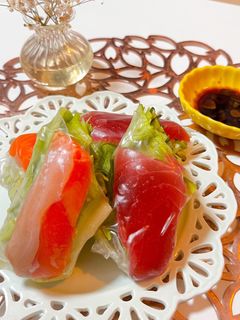 もちもち生春巻き-レシピのメイン写真