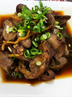 鶏肉の肝で甘辛煮-レシピのメイン写真