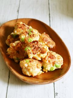 海老とはんぺんのふわふわ焼き-レシピのメイン写真