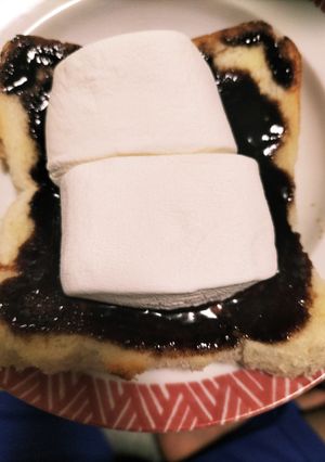 マシュマロチョコパン-レシピのメイン写真