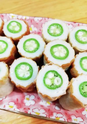 オクラちくわ-レシピのメイン写真