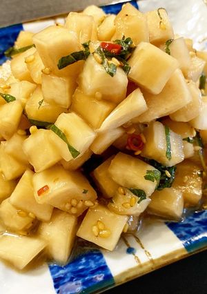 調味料に漬けるだけ！「悪魔の漬け大根」-レシピのメイン写真
