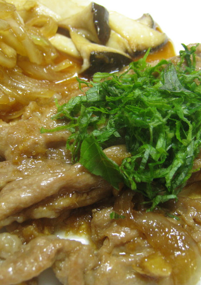 ♪豚肉のにんにくしょうが焼き♪-レシピのメイン写真