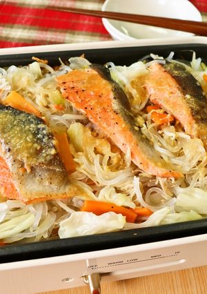 ホットプレートでマロニーちゃんちゃん焼き-レシピのメイン写真
