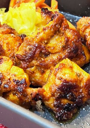 アジョワン香るレッドペッパーチキンソテー-レシピのメイン写真