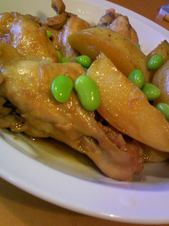 手羽元とじゃが芋の煮物*もちもち-レシピのメイン写真