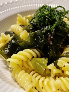 わかめとパスタ-レシピのメイン写真