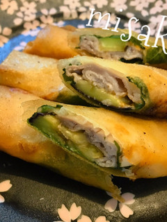 豚肉と茄子の味噌春巻き☆-レシピのメイン写真