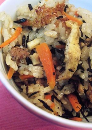 ひじきご飯-レシピのメイン写真