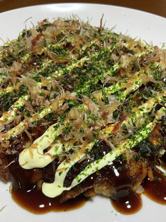 ちょっと違う?イカ豚チーズのモダン焼き♫-レシピのメイン写真