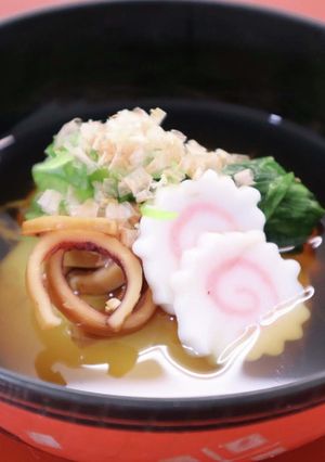 家族の歴史美作の雑煮8（津山市 T家）-レシピのメイン写真
