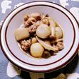 鶏肉と小芋、しめじのみぞれ煮