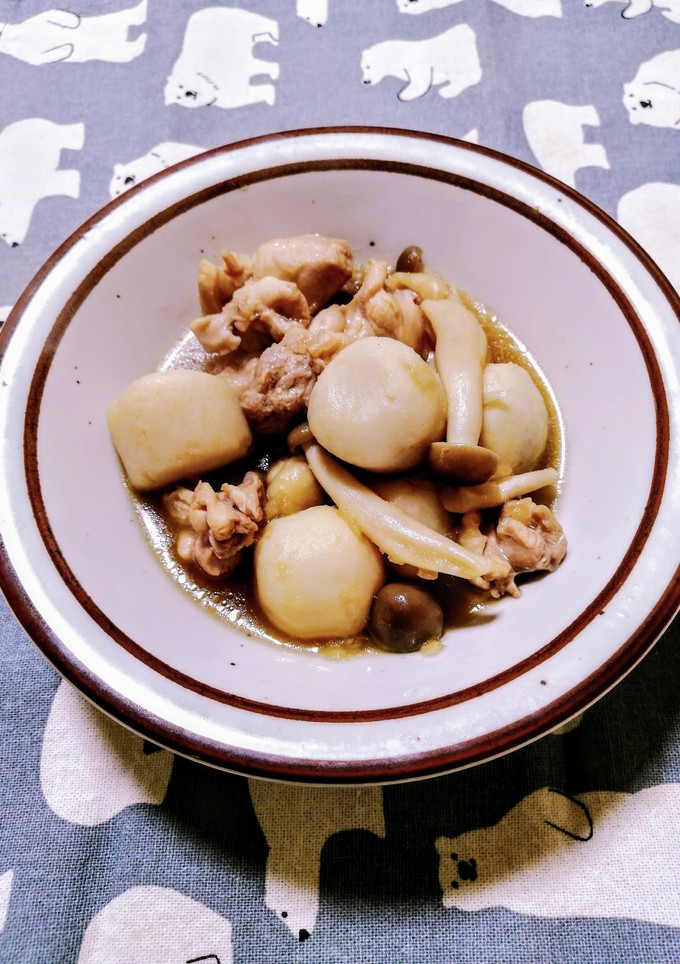 鶏肉と小芋、しめじのみぞれ煮-レシピのメイン写真