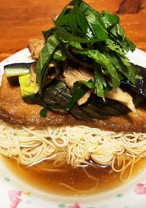 おおきいきつねソーメン-レシピのメイン写真