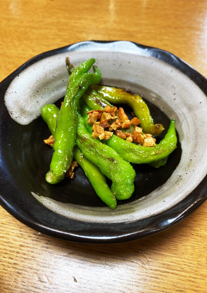 甘長とうがらしのペペロンチーノ風-レシピのメイン写真