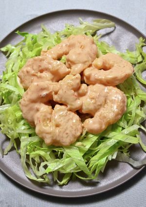 さっぱりピリ辛エビマヨ-レシピのメイン写真