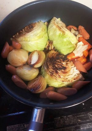 大きめの野菜のグリル？ソテー？玉ねぎ-レシピのメイン写真