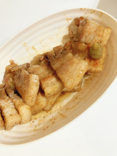 豚バラ肉の柚子胡椒 焼き-レシピのメイン写真