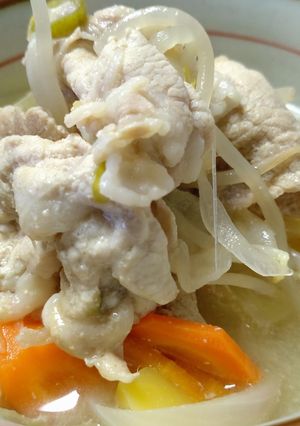 ガッツリ肉料理だけどあっさり肉盛トン汁-レシピのメイン写真