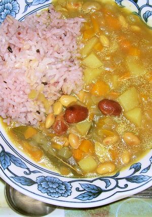 水煮大豆のキーマカレー。-レシピのメイン写真