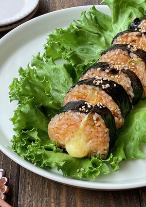 レンジで簡単！とろ〜りチーズキンパ-レシピのメイン写真
