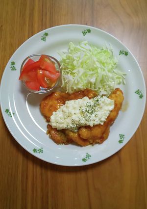 鶏胸肉でヘルシージューシーチキン南蛮♪-レシピのメイン写真