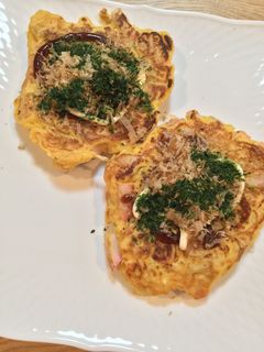 お好み焼き粉で、「出西しょうが」ねぎ焼き-レシピのメイン写真