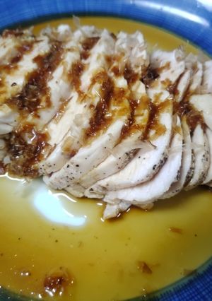 超簡単、鶏胸肉の焼きチャーシュー-レシピのメイン写真