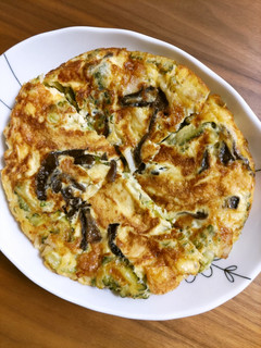 ゴーヤ&そうめんチャンプルーオムレツ-レシピのメイン写真