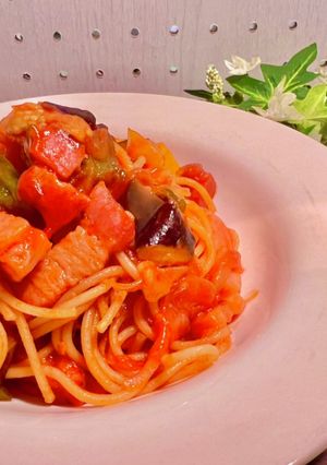 具沢山！野菜たっぷりナポリタン-レシピのメイン写真