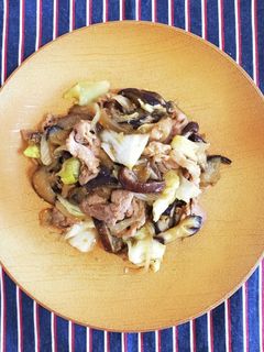 ご飯すすむ!豚と野菜の味噌炒め!!-レシピのメイン写真