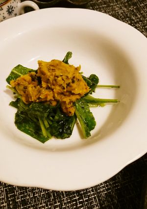 ルッコラと胡麻風味カボチャサラダ-レシピのメイン写真